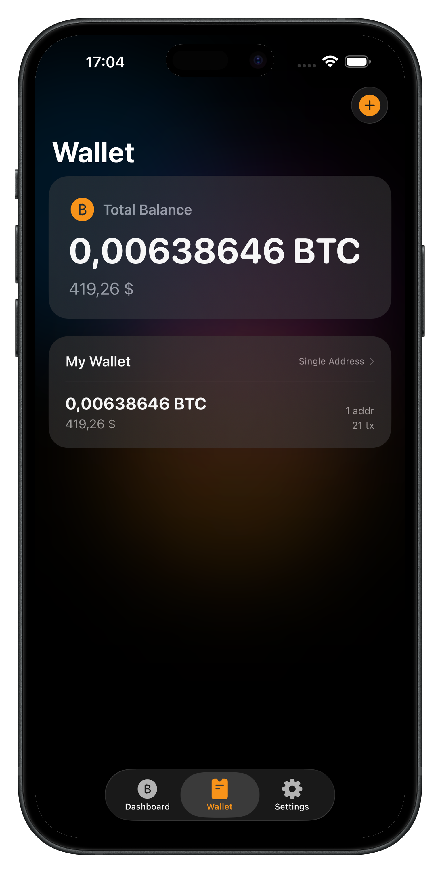 Transactions and addresses